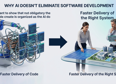 Why AI Doesn't Eliminate Software Development