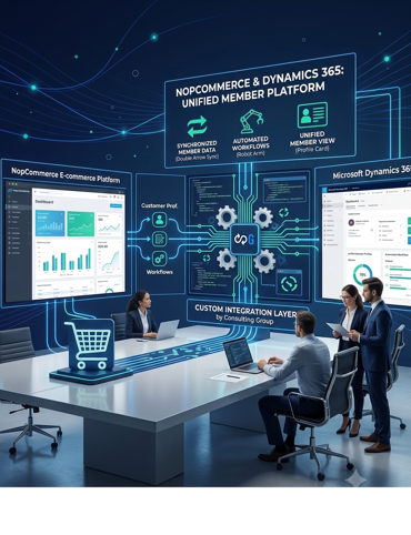 Intégration entre une plateforme commerce électronique NopCommerce et Microsoft Dynamics 365