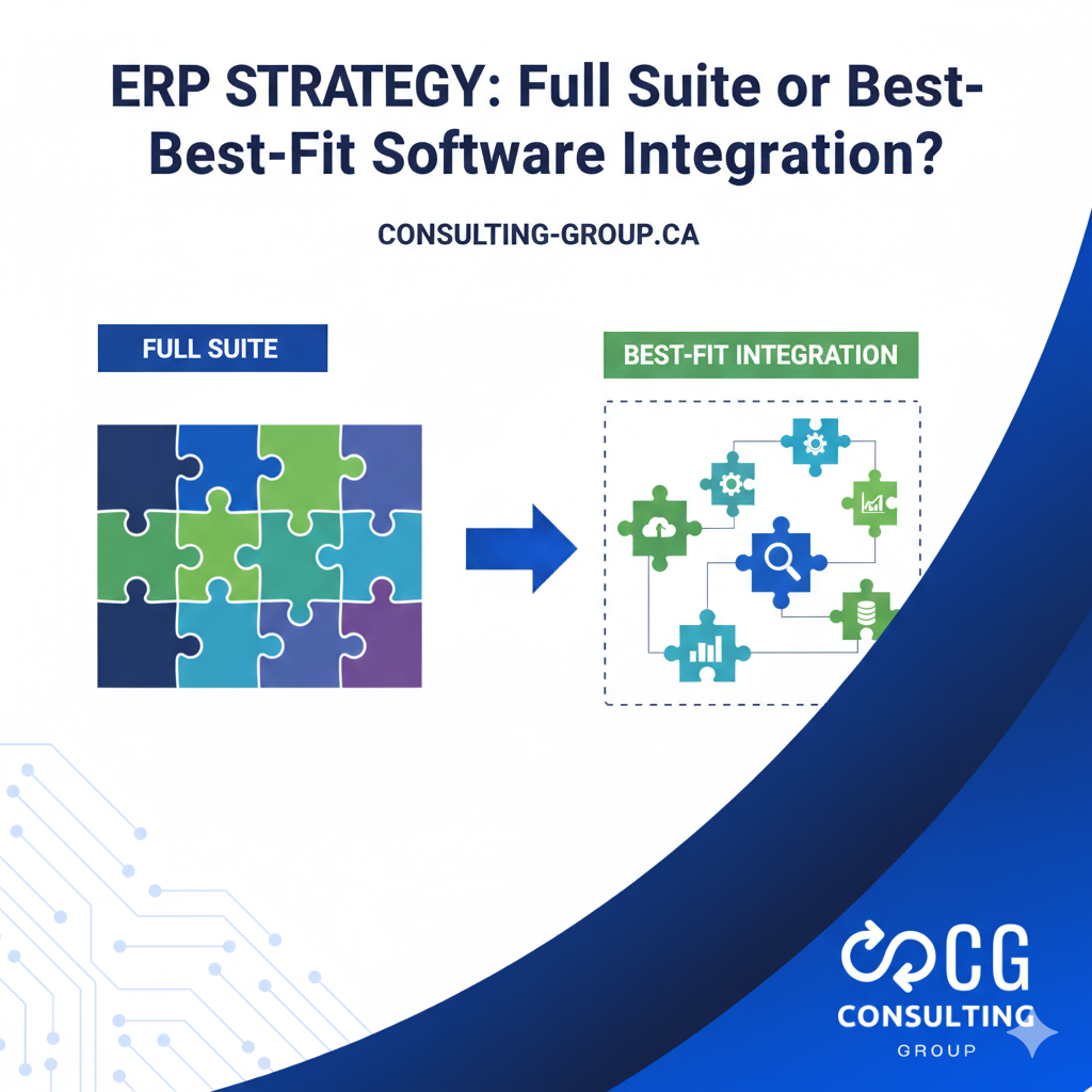 ERP Strategy: Full Suite or Best-Fit Software Integration?