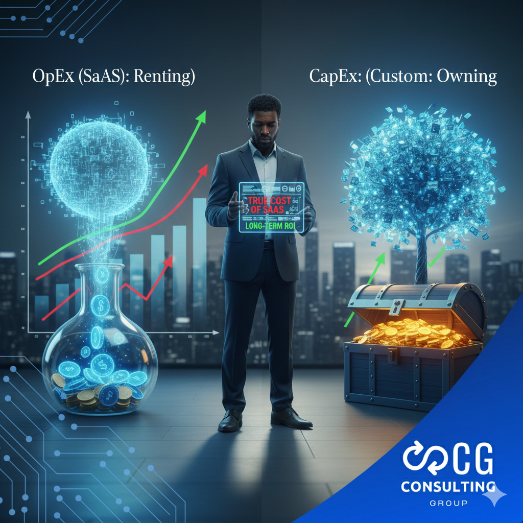 SaaS vs custom softwar